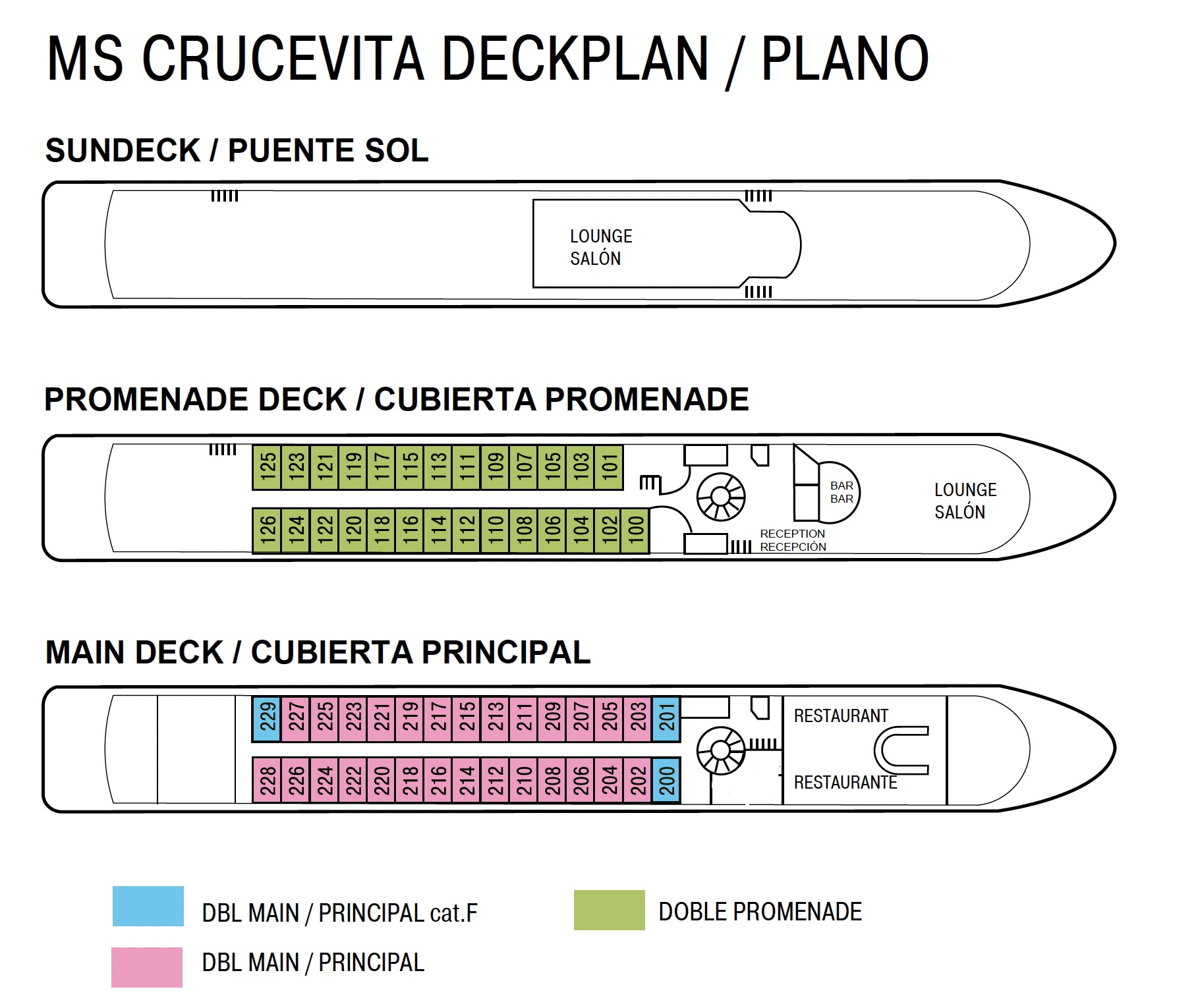 Ms Crucevita Deck Plan